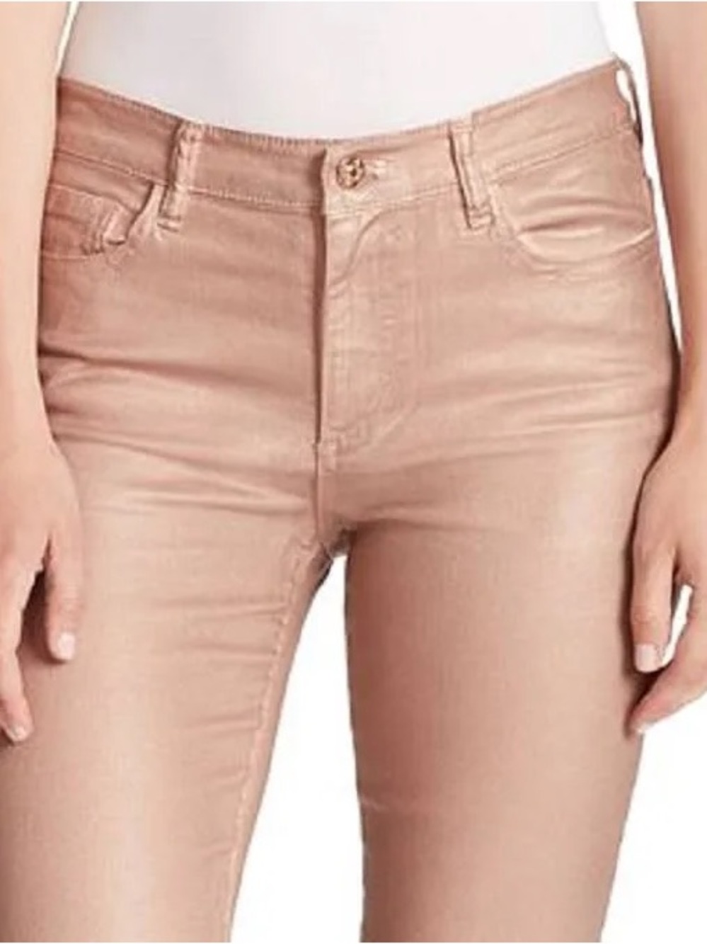 Ella Moss Skinny Jeans in Rose Taupe